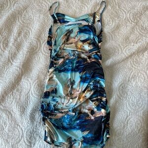 Medium blue dress, never worn